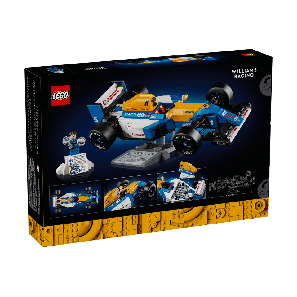 LEGO Williams Racing FW14B & Nigel Mansell