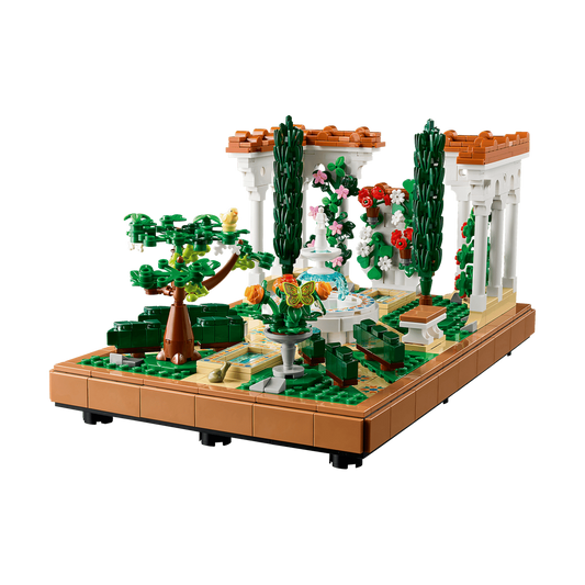 LEGO Fountain Garden