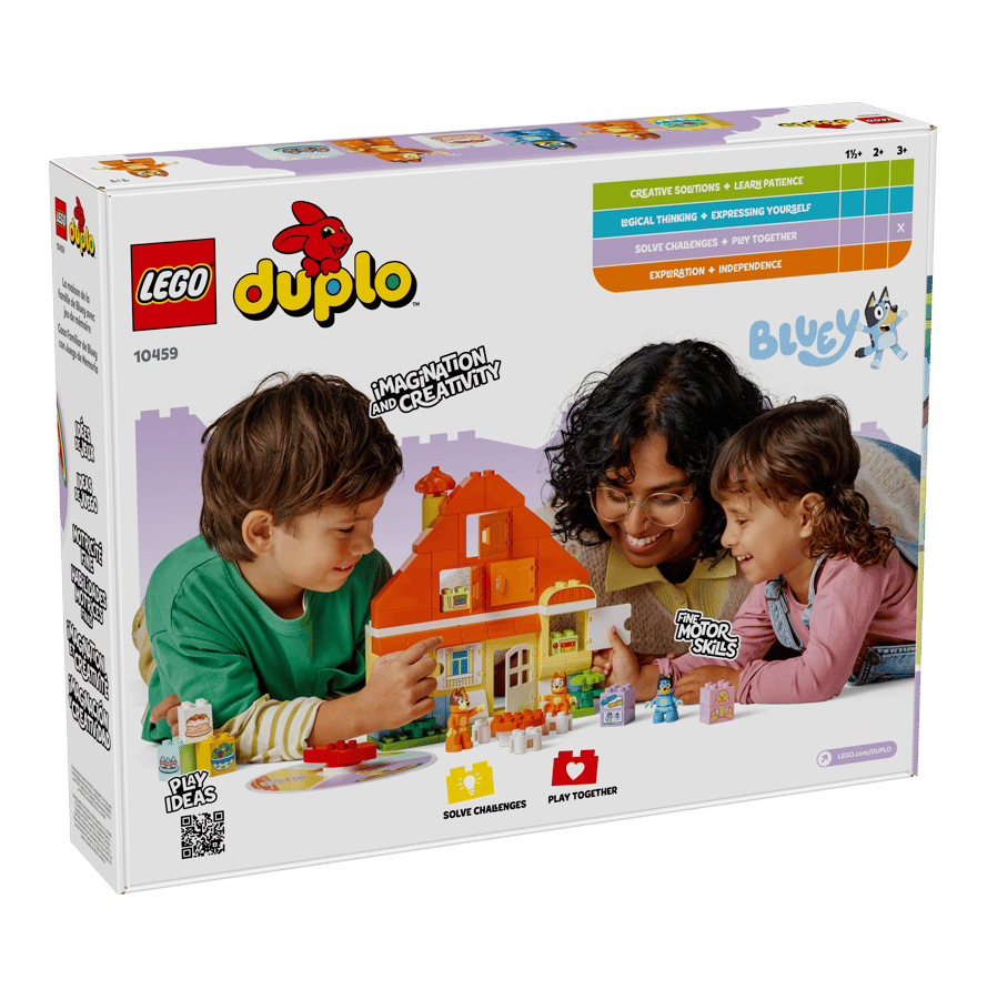 LEGO DUPLO® Bluey's Family House with Memory Game