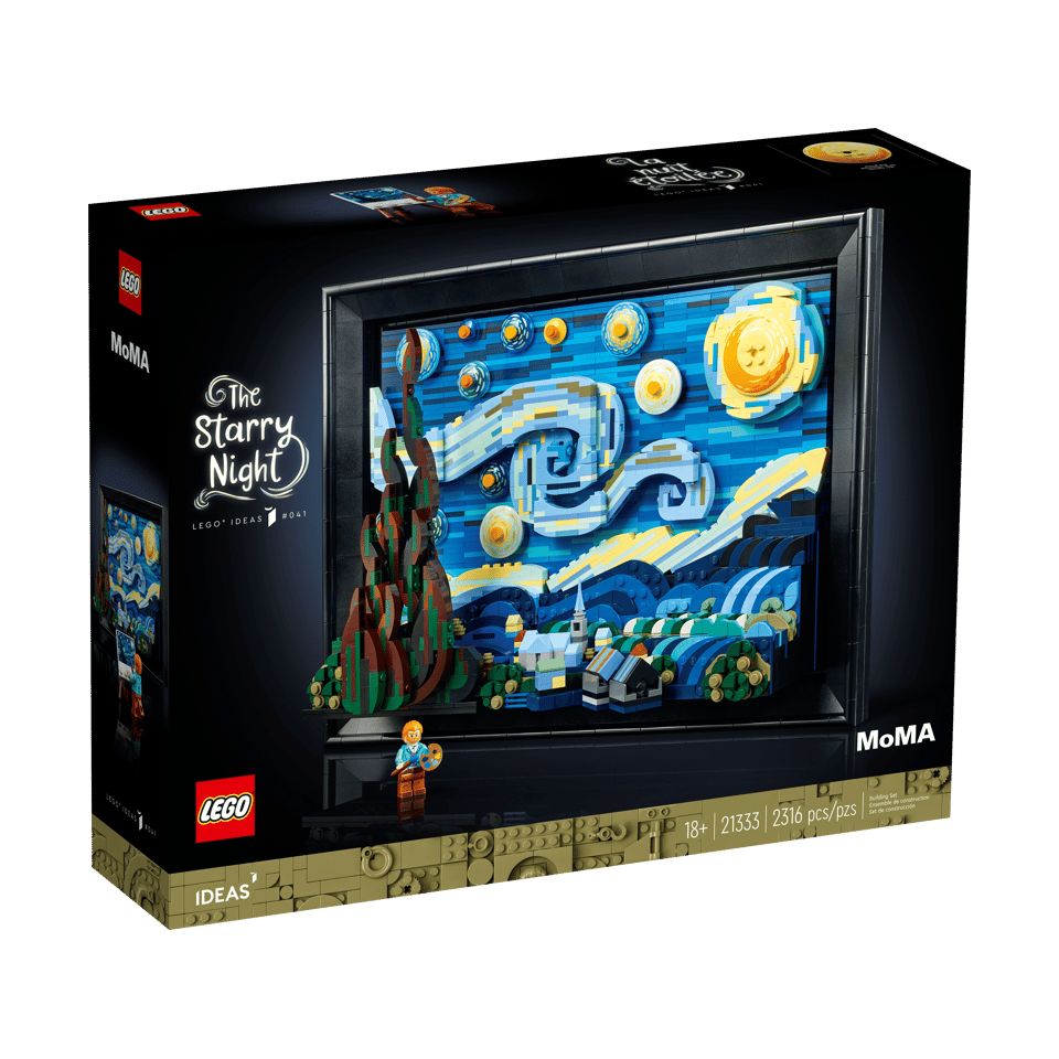 LEGO Vincent van Gogh - The Starry Night