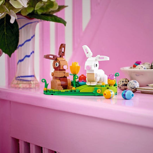 LEGO Easter Rabbits Display