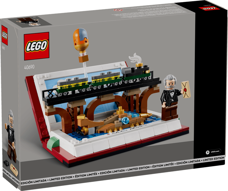 LEGO Tribute to Jules Verne's Books
