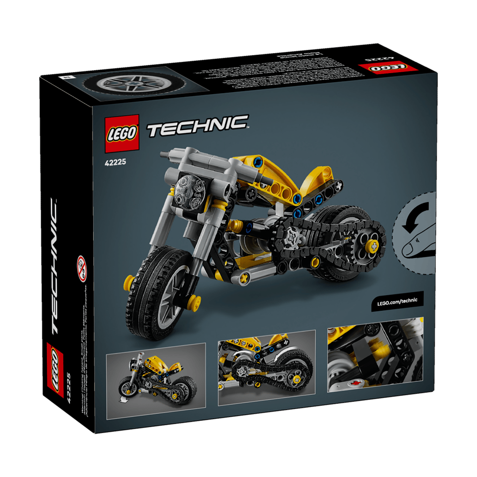 LEGO Yellow Motorcycle