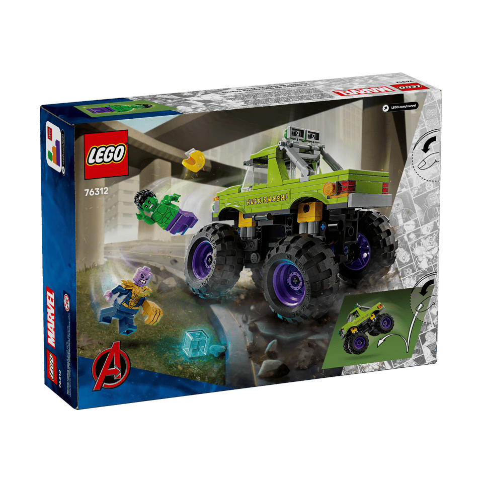LEGO The Hulk Truck vs. Thanos