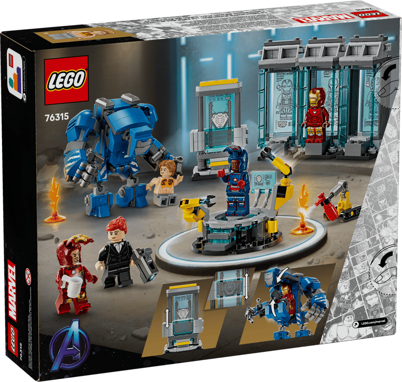 LEGO Iron Man's Laboratory: Hall of Armor