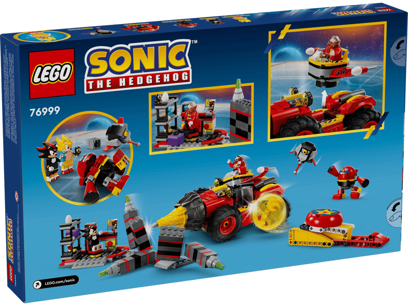 LEGO Super Sonic vs. Egg Drillster