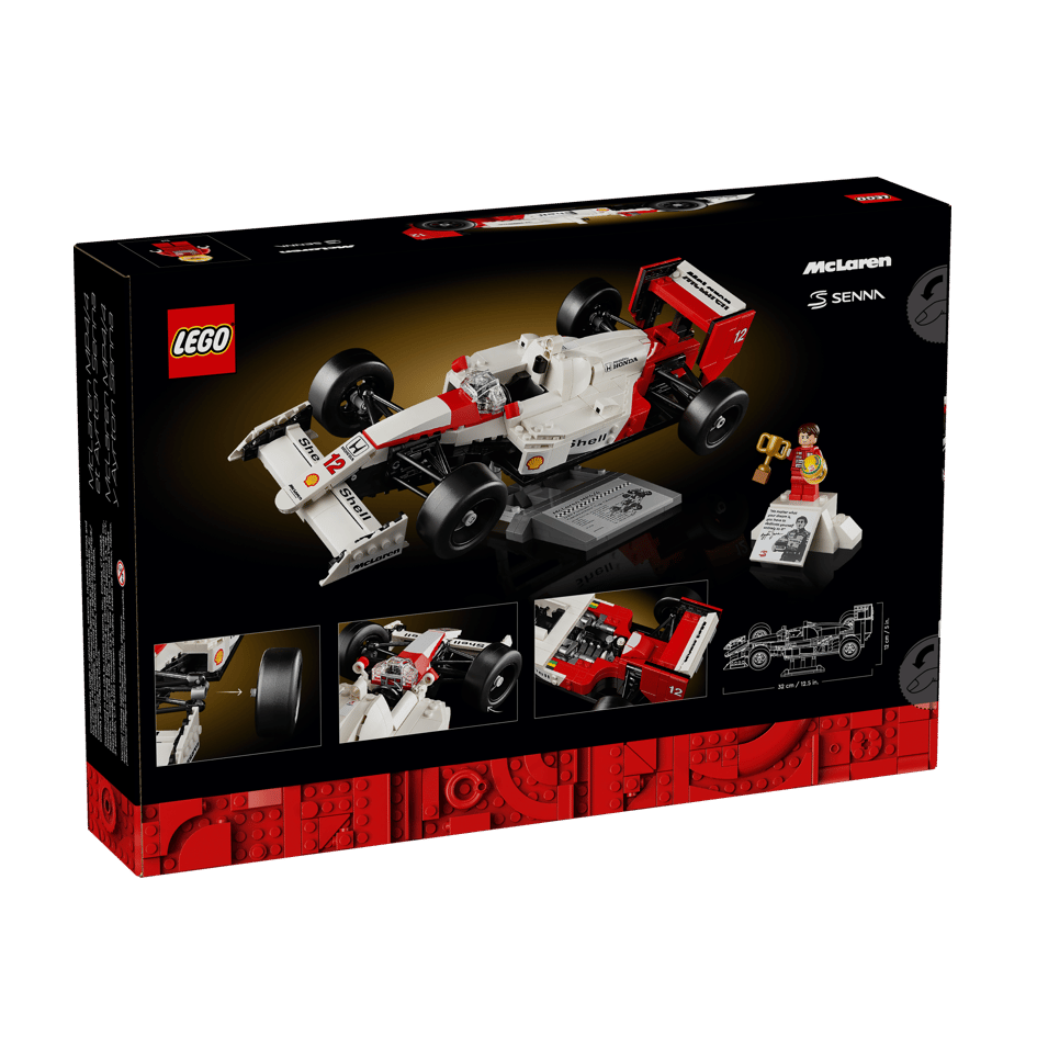 LEGO McLaren MP4/4 & Ayrton Senna