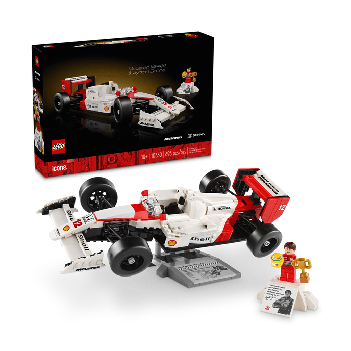 LEGO McLaren MP4/4 & Ayrton Senna
