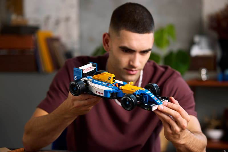 LEGO Williams Racing FW14B & Nigel Mansell
