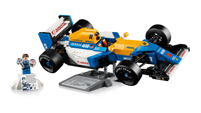 LEGO Williams Racing FW14B & Nigel Mansell