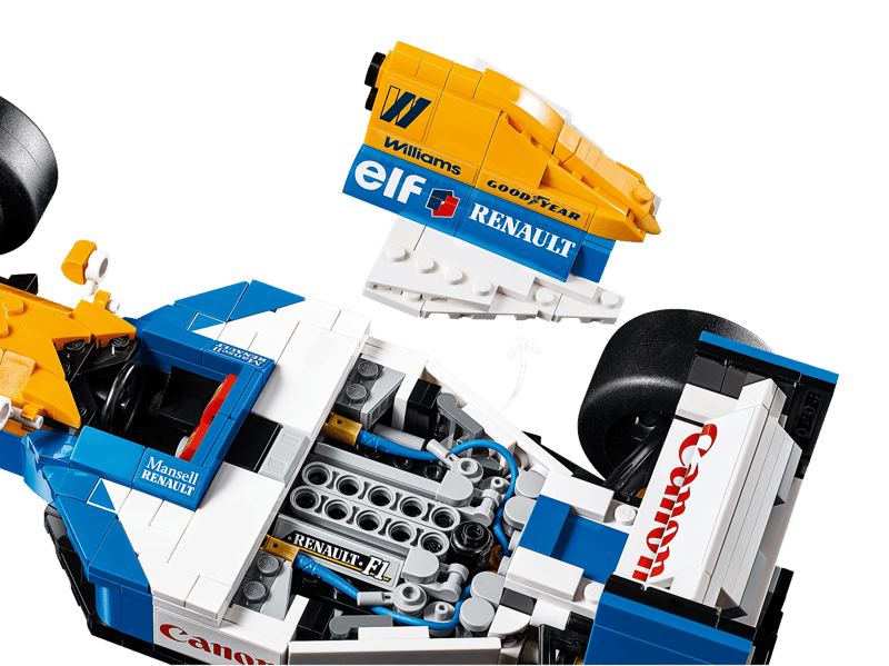 LEGO Williams Racing FW14B & Nigel Mansell
