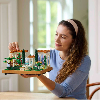 LEGO Fountain Garden