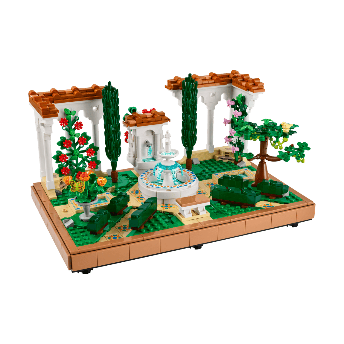 LEGO Fountain Garden