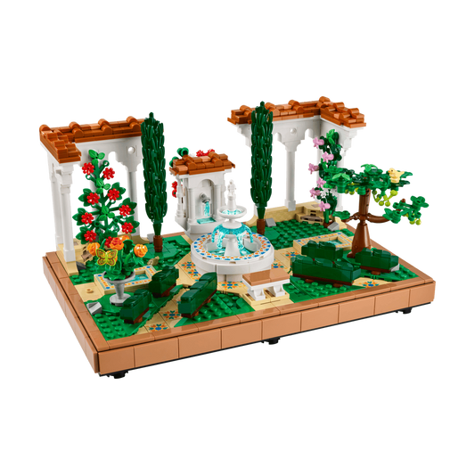 LEGO Fountain Garden