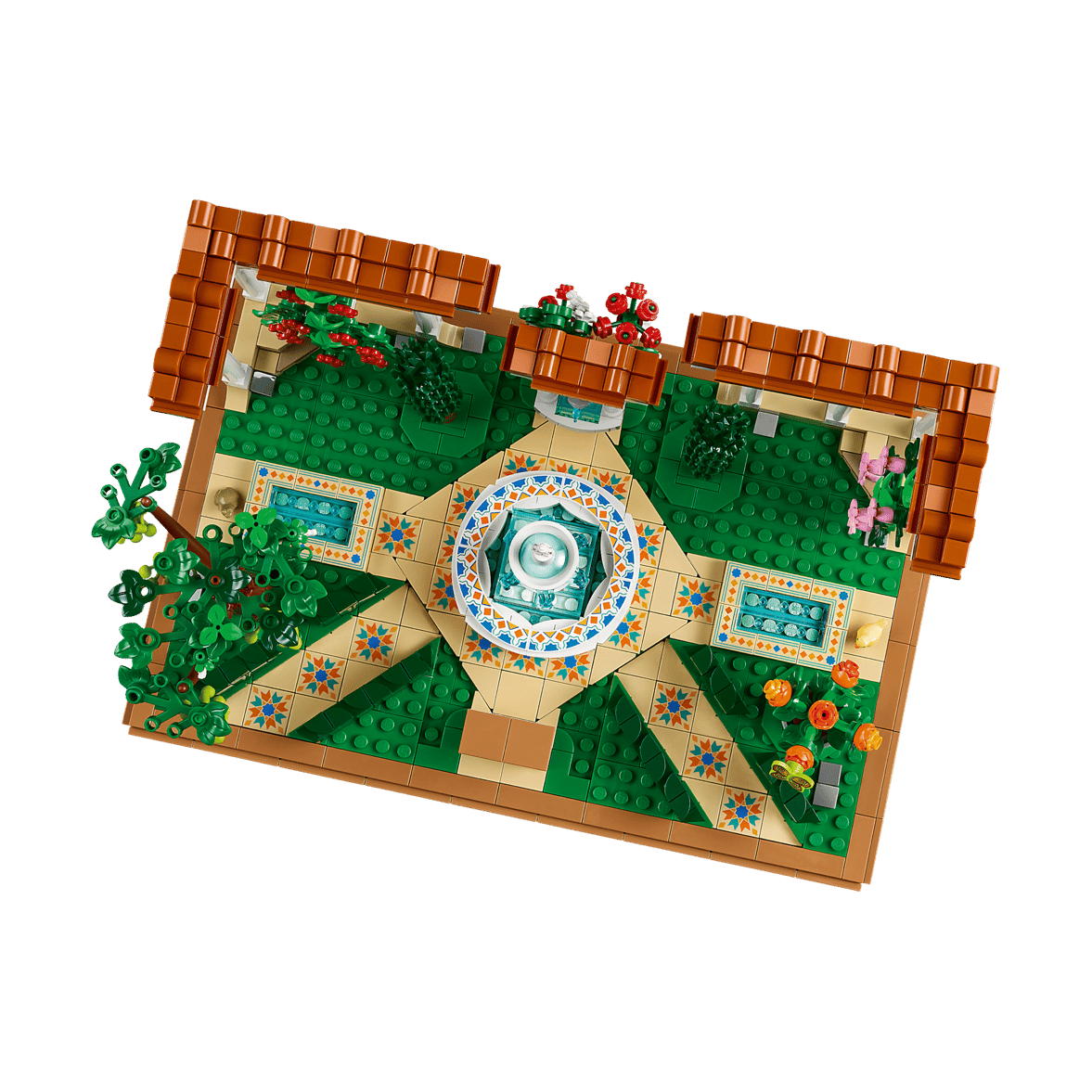 LEGO Fountain Garden