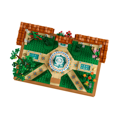 LEGO Fountain Garden