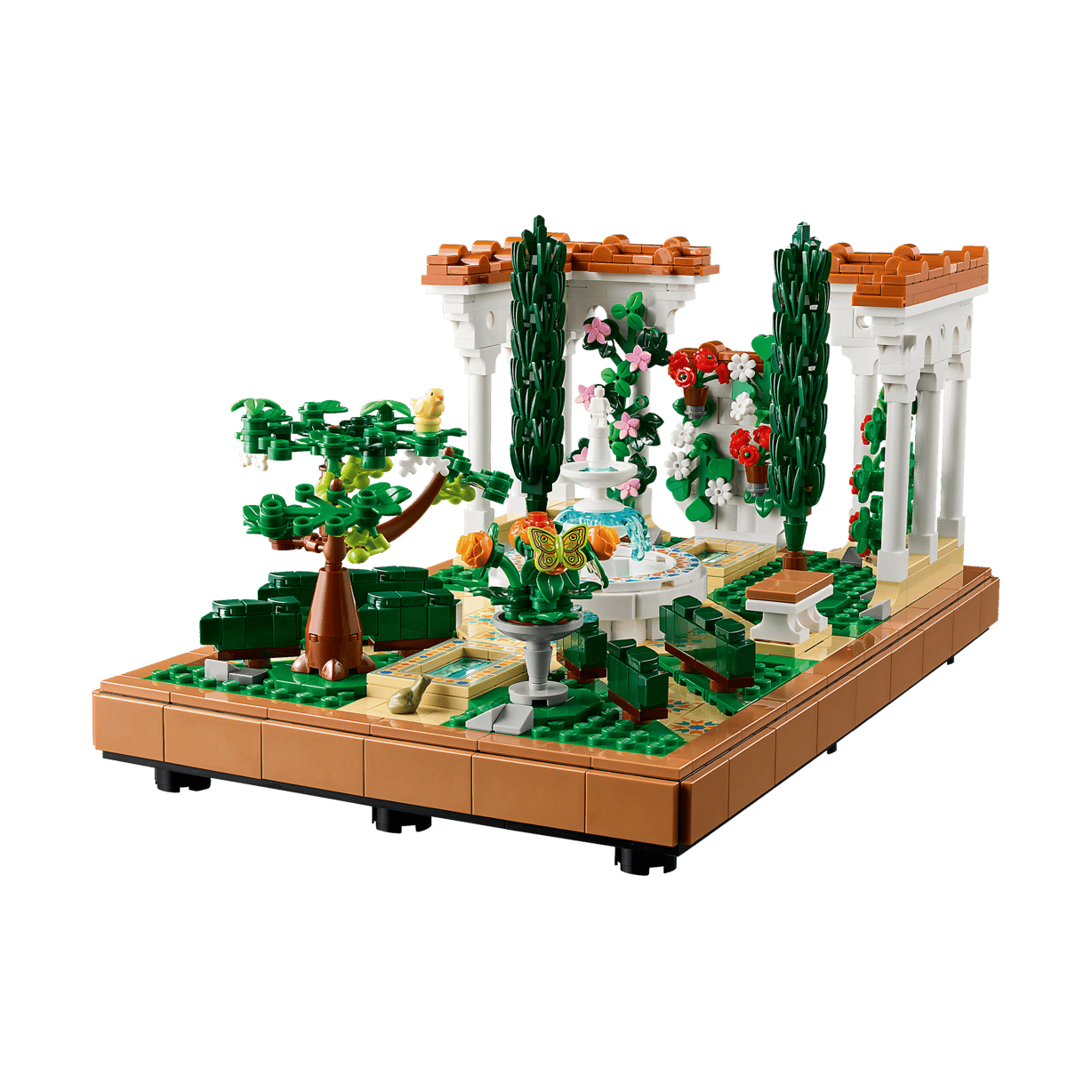LEGO Fountain Garden