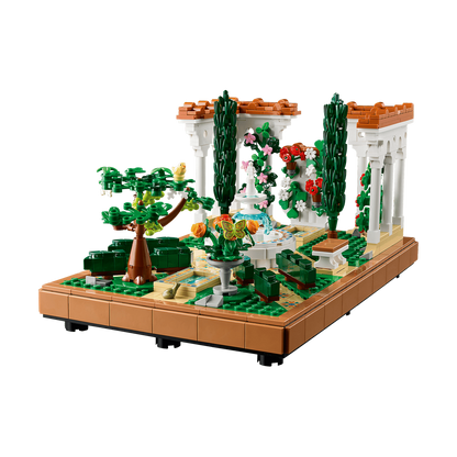 LEGO Fountain Garden