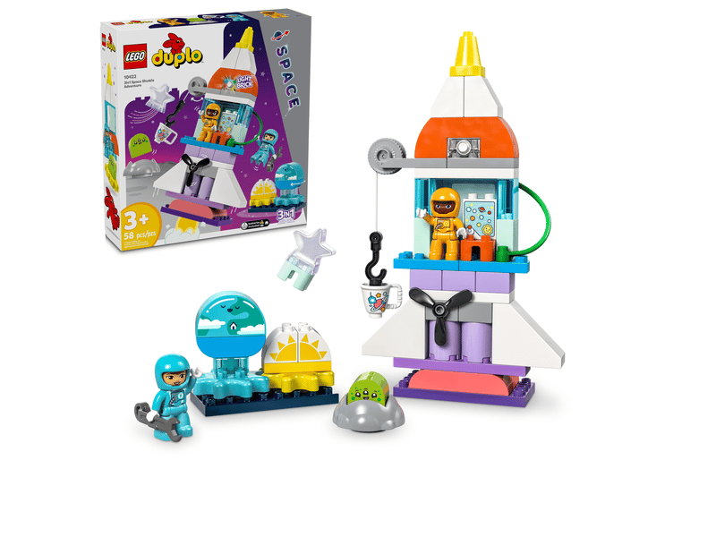 LEGO DUPLO® 3in1 Space Shuttle Adventure