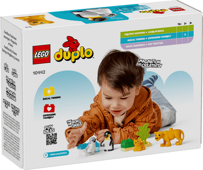 LEGO DUPLO® Wild Animal Families: Penguins & Lions