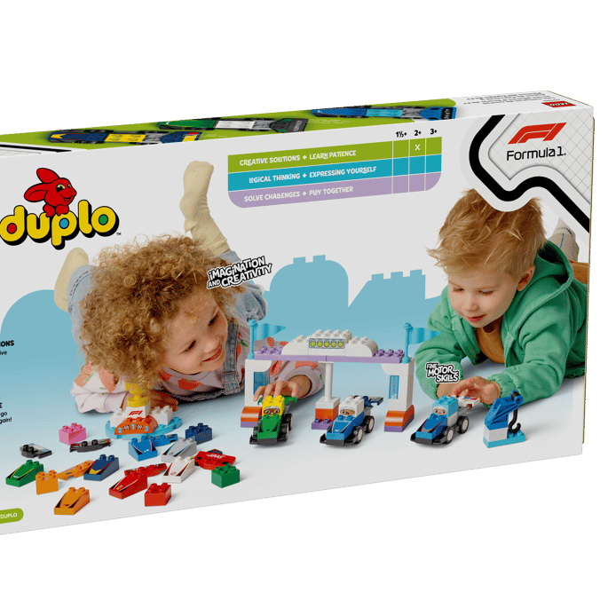LEGO DUPLO® F1® Team Race Cars & Drivers