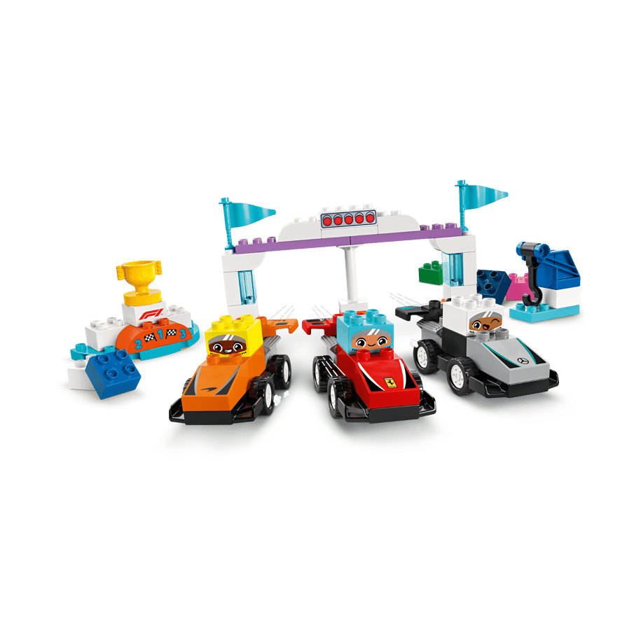 LEGO DUPLO® F1® Team Race Cars & Drivers