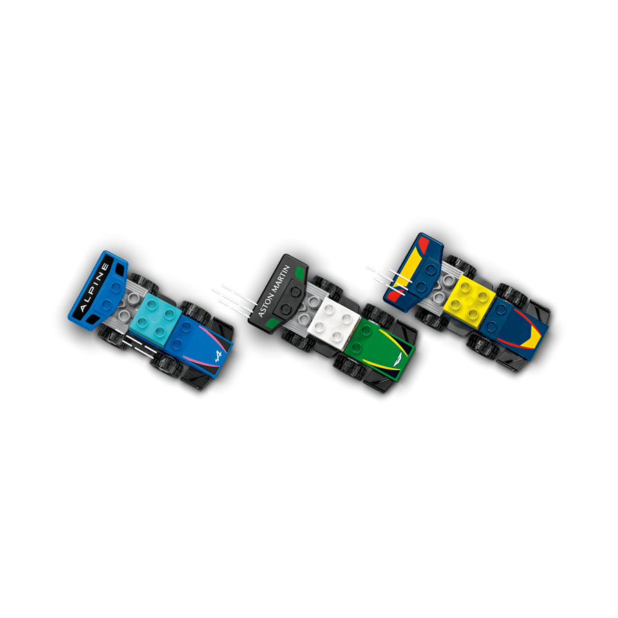 LEGO DUPLO® F1® Team Race Cars & Drivers