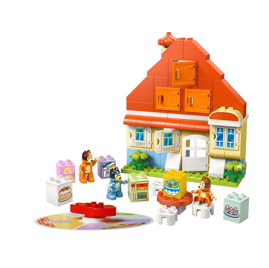 LEGO DUPLO® Bluey's Family House with Memory Game