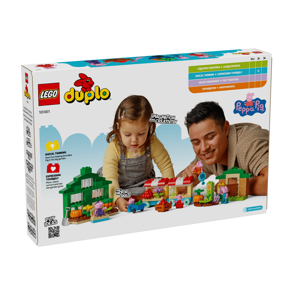 LEGO DUPLO Grandpa Pig's Garden and Greenhouse