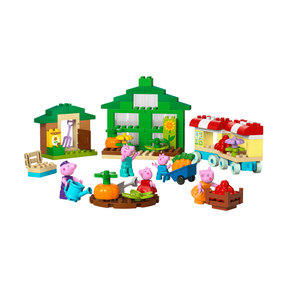 LEGO DUPLO Grandpa Pig's Garden and Greenhouse