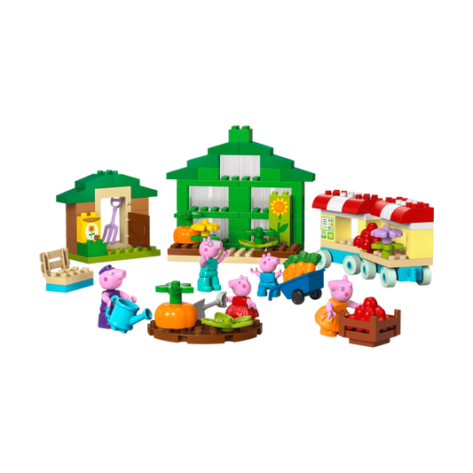 LEGO DUPLO Grandpa Pig's Garden and Greenhouse