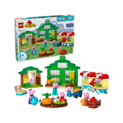 LEGO DUPLO Grandpa Pig's Garden and Greenhouse