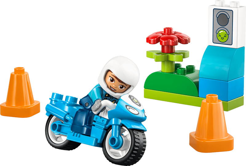LEGO DUPLO® Blue Police Motorcycle