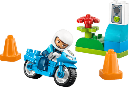 LEGO DUPLO® Blue Police Motorcycle