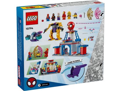LEGO Team Spidey Web Spinner Headquarters
