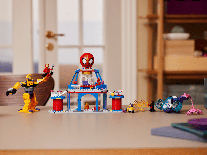 LEGO Team Spidey Web Spinner Headquarters