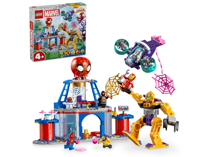 LEGO Team Spidey Web Spinner Headquarters