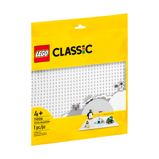 LEGO Baseplate - White