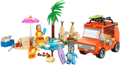 LEGO Bluey's Beach & Family Car Trip