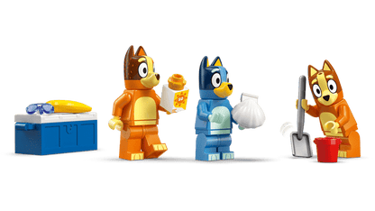 LEGO Bluey's Beach & Family Car Trip