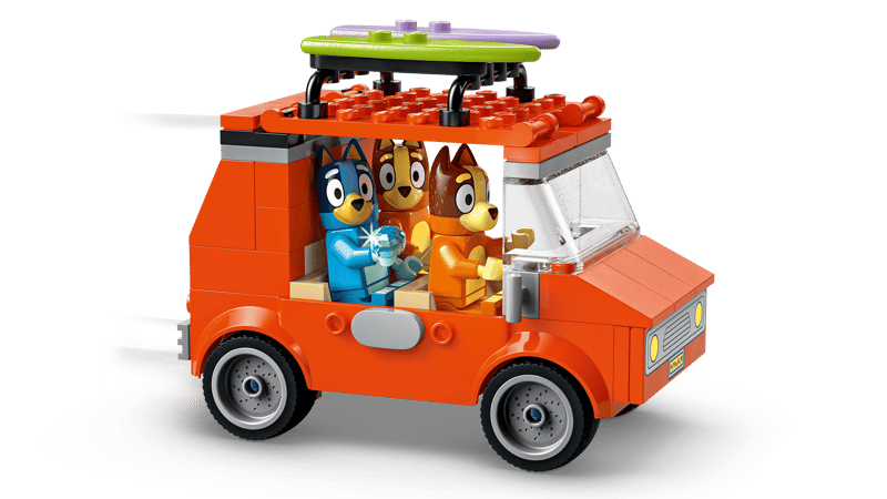 LEGO Bluey's Beach & Family Car Trip