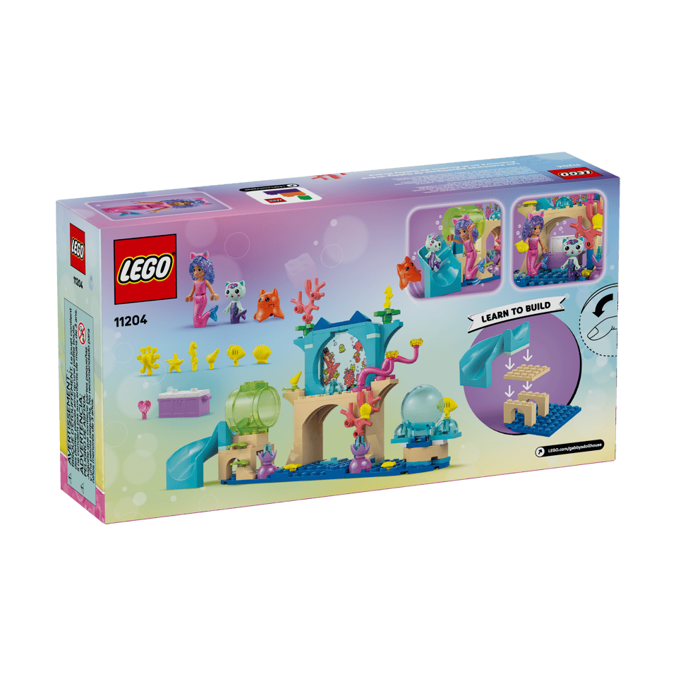 LEGO Mermaid Gabby's Aquarium Adventure