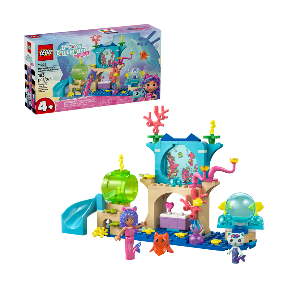 LEGO Mermaid Gabby's Aquarium Adventure