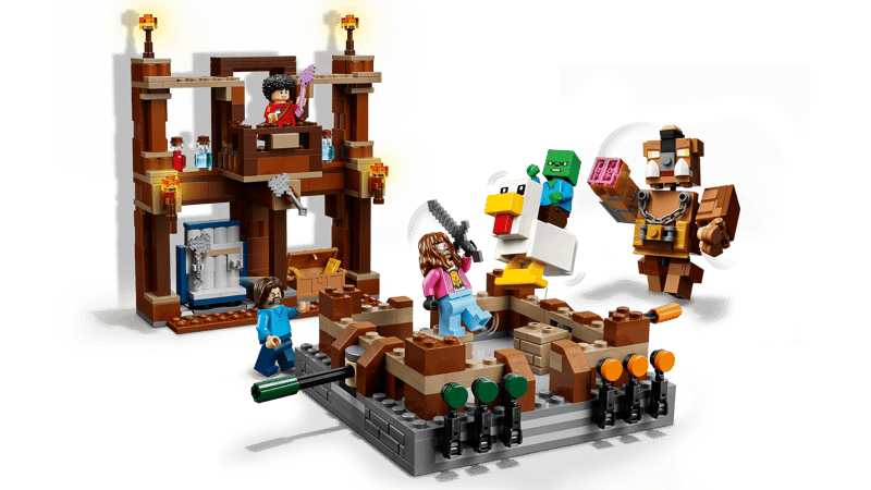 LEGO Woodland Mansion Fighting Ring
