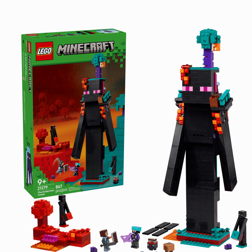 LEGO The Enderman Tower