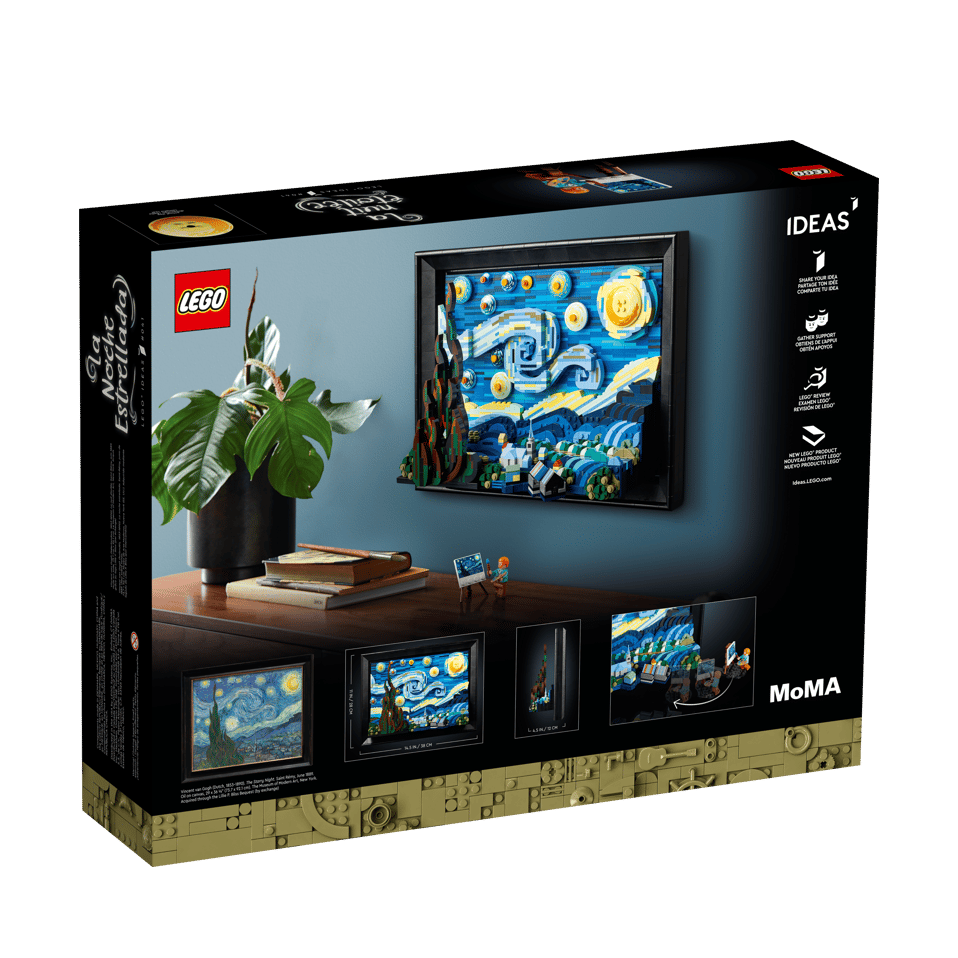 LEGO Vincent van Gogh - The Starry Night