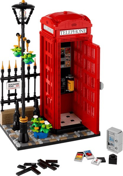 LEGO Red London Telephone Box