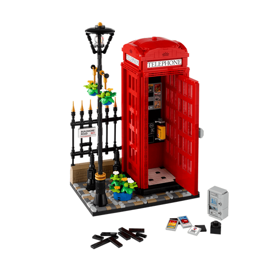 LEGO Red London Telephone Box