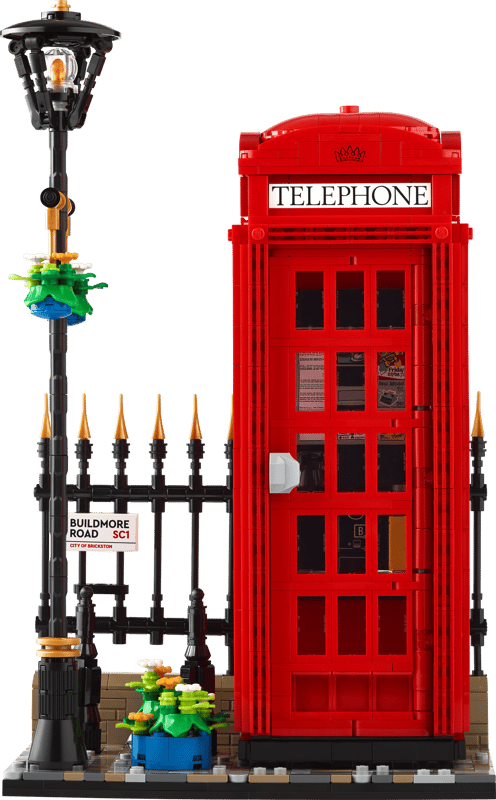LEGO Red London Telephone Box