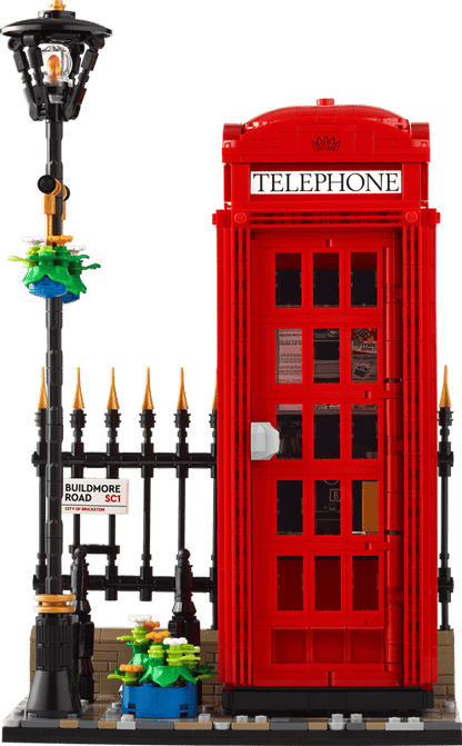 LEGO Red London Telephone Box